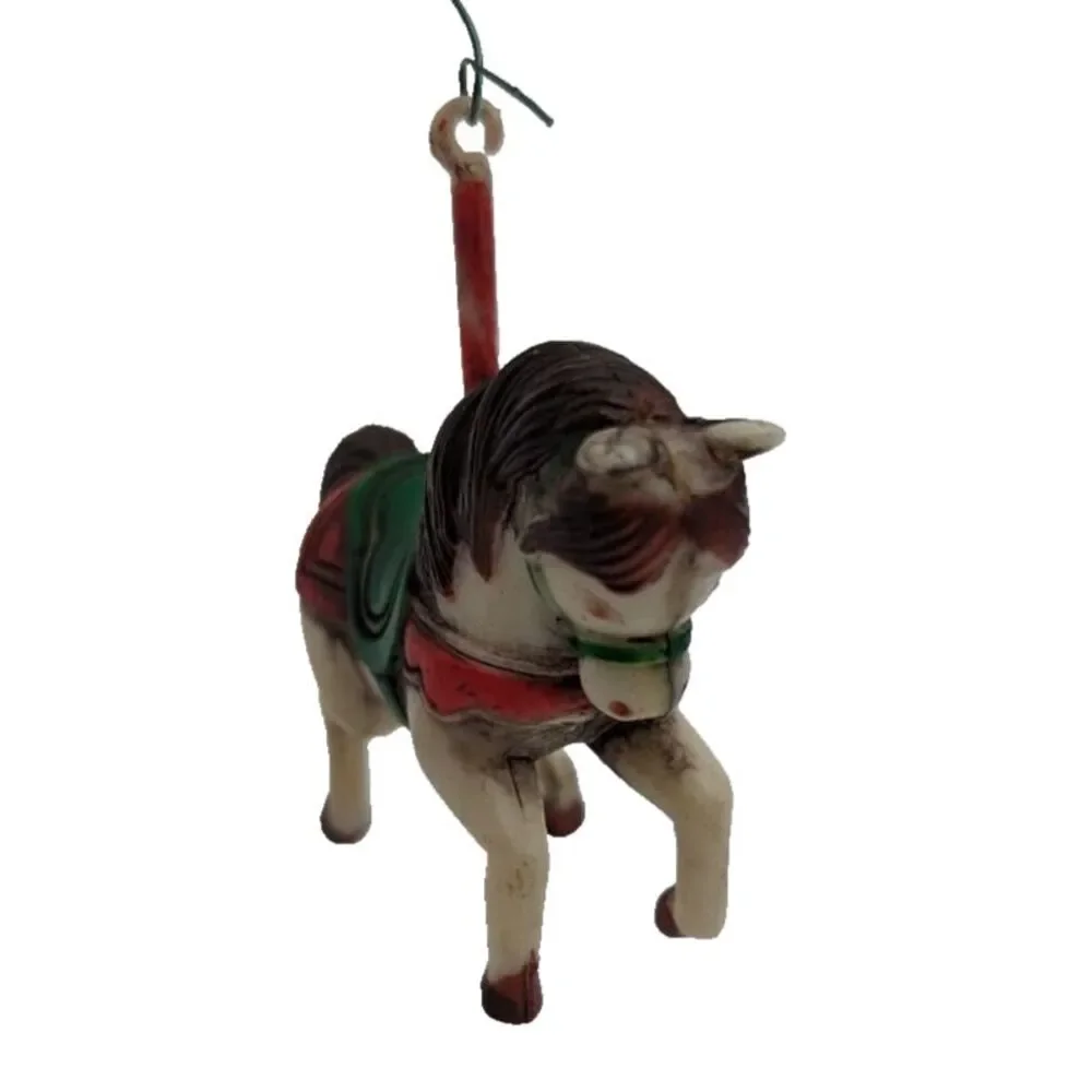 Vintage Horse Carousel‎ Ornament